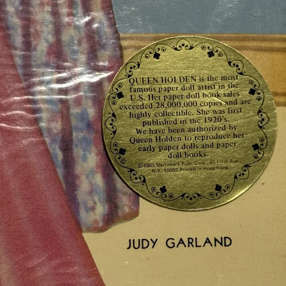 Judy Garland Paper Dolls